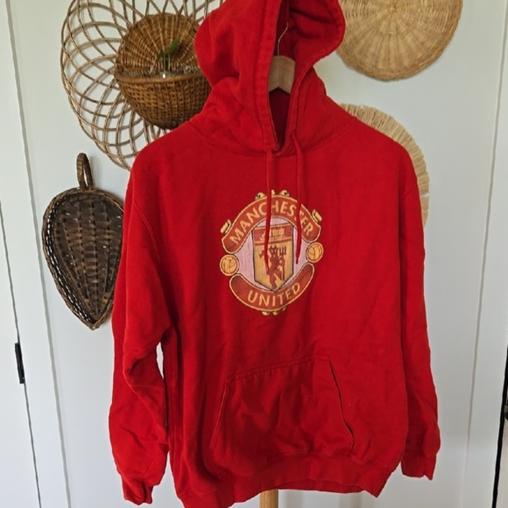 Manchester Red Hoodie‎